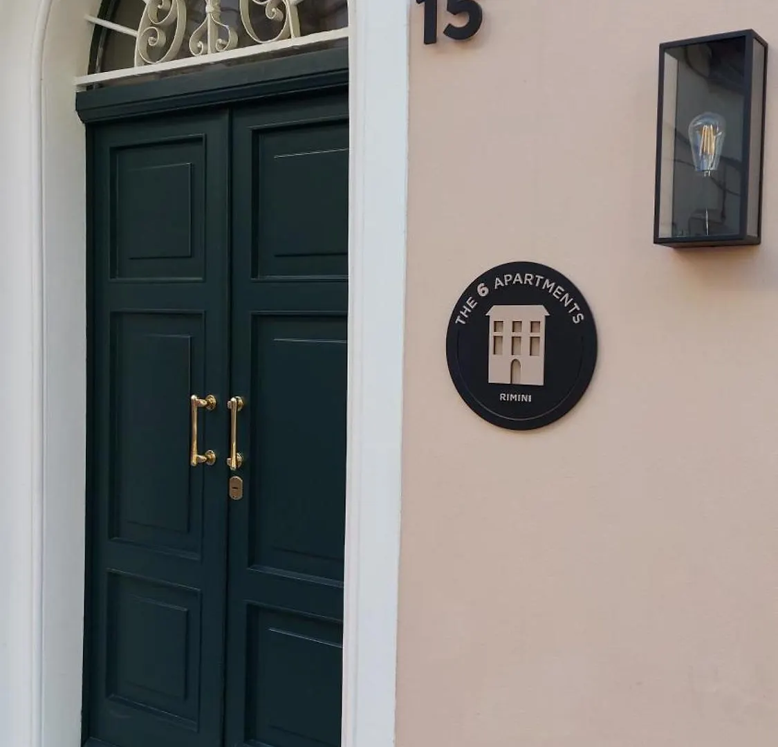 Hotel apartamentowy The 6 Apartments S Rimini